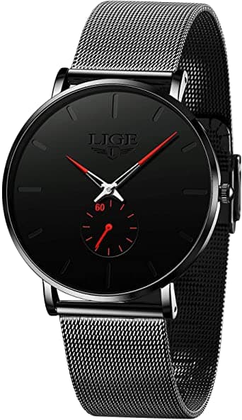 Montre LIGE homme acier